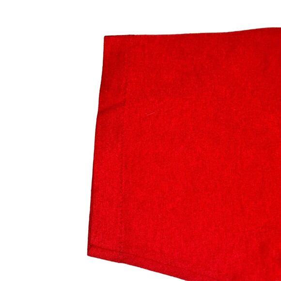 Vtg Walt Disney Florida Shirt Adult Size M Red Velva Sheen S/S Mickey Mouse - Picture 4 of 7